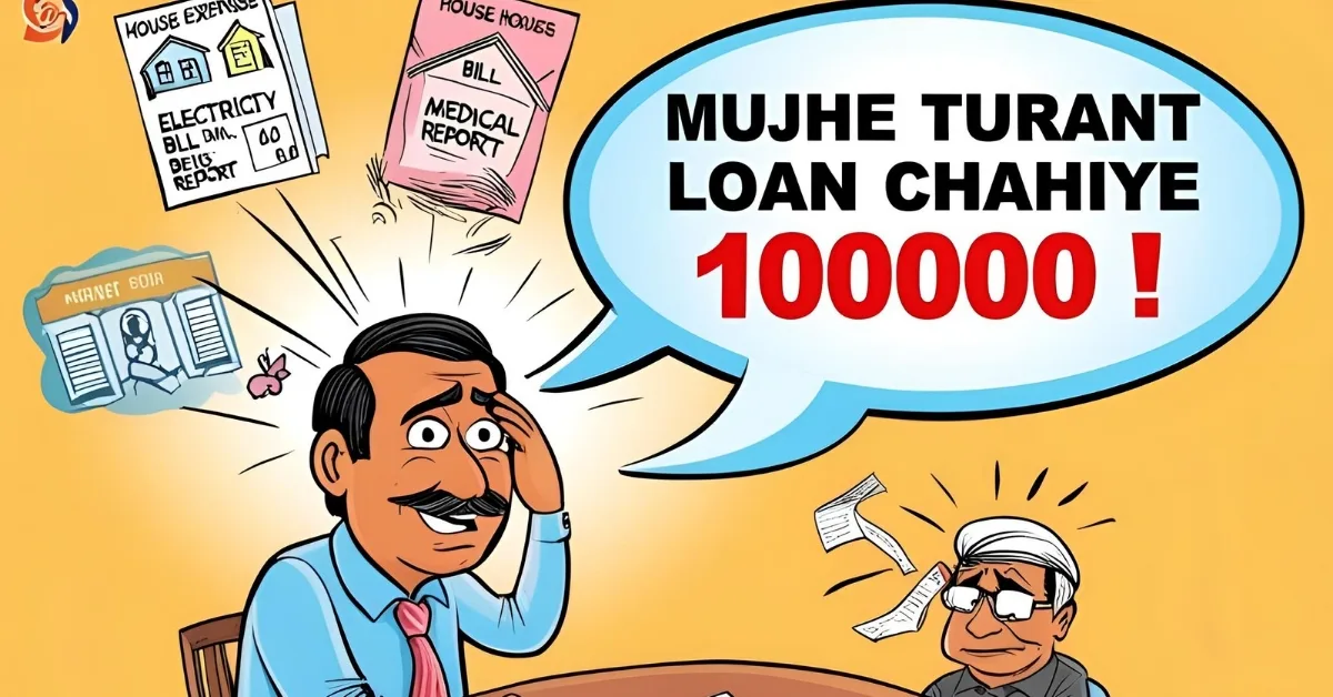 मुझे तुरंत लोन चाहिए 100000: 1 लाख का लोन पाने का आसान तरीका